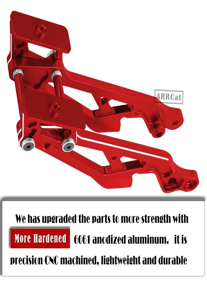 ARRCat Aluminum Wing Mount Upgrades - Compatible with Typhon, Outcast, Kraton, Notorious, Talion - Red - Image 3
